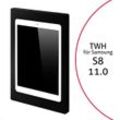 TabLines TWH039B Tablet Wandhalterung für Samsung Tab S8 11.0 (2022), schwarz