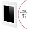 TabLines TWH040W Tablet Wandhalterung für Samsung Tab S8+ 12.4, weiß