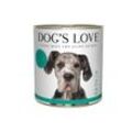 DOG'S LOVE ADULT Ente 6x800g