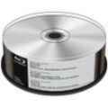 Mediarange Blu-ray-Rohling 25 Mediarange Rohlinge Blu-ray BD-R silver blank 25GB 6x Spindel