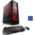 CSL HydroX V29118 MSI Dragon Advanced Edition Gaming-PC (Intel® Core i9 11900KF, MSI GeForce RTX 3060 Ti, 16 GB RAM, 500 GB SSD, Wasserkühlung), schwarz