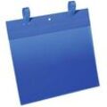 50 DURABLE Gitterboxtaschen blau 29,7 x 21,0 cm