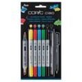 COPIC® ciao "5+1"-Sets Layoutmarker-Set farbsortiert 1,0 + 6,0 mm, 6 St.