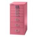 BISLEY MultiDrawer™ L298 Schubladenschrank pink 8 Schubladen 27,8 x 38,0 x 59,0 cm