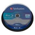 10 Verbatim Blu-ray BD-R 25 GB