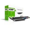 KMP SA-T89V schwarz, cyan, magenta, gelb Toner kompatibel zu SAMSUNG CLT-P404C (SU365A), 4er-Set