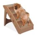 relaxdays Hundetreppe beige 39,0 x 61,0 x 49,0 cm