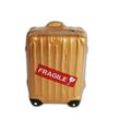 SONSTIGE Spardose »SPARDOSE Koffer aus Keramik Sparschwein Reisekoffer Geldkassette Geldspardose 46 (Gold)