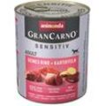 Animonda GranCarno Adult Sensitive Rind & Kartoffeln 6 x 800g Hundefutter