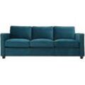 Design-Sofa Samt Smaragdgrün 3-Sitzer BROOKLYN