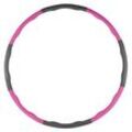 John® Wave Hula-Hoop-Reifen pink, grau