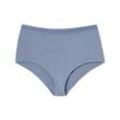 Highwaist-Slip - Blau - Gr.: S