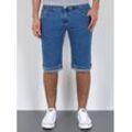 ESRA Jeansshorts A373 Herren Jeans Shorts Hose