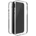 Black Rock 360° Glass Backcover Apple iPhone 12, iPhone 12 Pro Silber