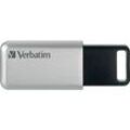 Verbatim Secure Pro USB-Stick 64 GB Silber-Schwarz 98666 USB 3.2 Gen 1 (USB 3.0)