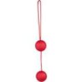 Liebeskugeln „Velvet Red Balls”, 2 Stück, 56 g, Ø 3,5 cm