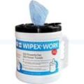 Einwegtücher Nordvlies WIPEX WORK Big Grip 24x38 cm lösungsmittelbeständig und saugstark, 200 Tücher je Spender