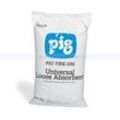 Absorptions Streumittel PIG® FIRE-DRI im Beutel 6 kg Absorbiert 15 L je Beutel
