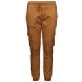 Hust & Claire - Cargo-Hose TERRY in bear brown, Gr.140