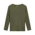 Hust & Claire - Langarm-Shirt ADIE in olive, Gr.128