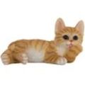 My Flair Katze, orange/weiß gestreift