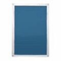Lichtblick Dachfenster Sonnenschutz Thermofix, ohne Bohren - Blau, 36 cm x 51,5 cm (B x L) für C02