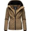 Marikoo Übergangsjacke Damen, taupe