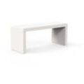 One To Sit Tisch Base Aluminium weiß ral 9016 260/300/400 cm 400x100x75 cm