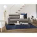 Schlafsofa Daara, 3-Sitzer-Sofa, 100% Made in Italy, Wohnzimmersofa mit drehbarer Öffnung, mit verstellbaren Kopfstützen und schlanken Armlehnen, Cm