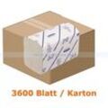 Papierhandtücher Kimberly Clark SCOTT® XTRA Medium Weiß 1 Lagig, I Faltung, AIRFLEX, Interfold 20x31.5 cm