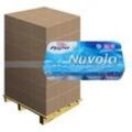 Toilettenpapier Fripa Tissue Nuvola hochweiß 3-lagig Palette Palette mit 1056 Rollen x 250 Blatt a 12cm, 3-lagig