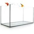 Aquarium Becken rechteckig standard Größen Glas Aquariumbecken Garnelenaquarium Mini Aquarium Salzwasseraquarium Nanobecken 80x35x40