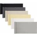 Balkonsichtschutz 100% Polyester / Oxford-Gewebe, 100% undurchsichtig / Beige - 90x300 cm