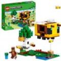 LEGO® Konstruktionsspielsteine Das Bienenhäuschen (21241), LEGO® Minecraft, (254 St), Made in Europe, bunt