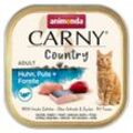 animonda Carny Adult Country Huhn, Pute + Forelle 32x100g