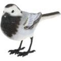True To Nature - Deko-Vogel für den Außenbereich aus Polyresin Graue Bachstelze