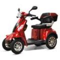 ECO ENGEL 510 E-Scooter 4 Räder 25 km/h Seniorenmobil, Rot - versch. Farben