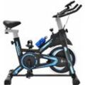 Heimtrainer Speedbike RapidPace - Hometrainer mit Riemenantrieb, 10 kg Schwungrad, lcd Display & Pulssensoren Fitnessbike Fitness Fahrrad - Artsport