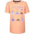 tausendkind collection - T-Shirt VULKAN in orange, Gr.104/110