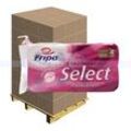 Toilettenpapier Fripa Select hochweiß 4-lagig, Palette Palette mit 1056 Rollen x 160 Blatt a 14cm, 4-lagig