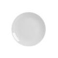 Edles Geschirr Porzellan Weiß 20,5 cm 8 Stück
