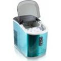 Mulano Eiswürfelmaschine Edelstahl Eiswürfelbereiter Eiswürfel Ice Maker Eis Maschine Icemaker (Blau) - Blau