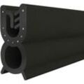 Gummidichtung Kantenschutzprofil T-32 schwarz 9x22mm Gummiprofil, 5 Meter, Fassungsprofil Kantenschutz Keder Kederband U-Profil stahleinlage