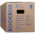 Kk Verpackungen - 20 Bücherkartons 2-wellig Bookbox Ordnerkartons Archivkartons - Braun