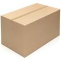 Kk Verpackungen - 5 dhl Faltkarton 1000 x 600 x 600 mm Versandschachtel Kartons Paket 2 wellig - Braun