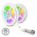 6m led Band Stripe rgb Licht-Streifen smd 5050 Leiste Farbwechsel selbstklebend