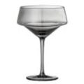 Bloomingville 4er Set Yvette Cocktailglas, H18 x Ø13 cm, grau