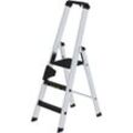 Munk Stufen-Stehleiter 250 kg einseitig begehbar mit clip-step R13 3 Stufen - 042703