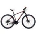 KS Cycling Mountainbike Hardtail 29'' Morzine schwarz-rot 48 cm