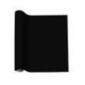 plottiX PremiumFlock Aufbügelfolie schwarz Flock-Folie 32,0 x 50,0 cm, 1 Rolle